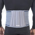 Lumbo Sacral Belt With Double Strapping, Back Support For the Lumbar Spine, Pain Relief, Back Brace for Men and Women, XXL, Grey